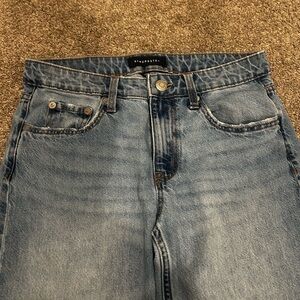 low rise straight leg Jeans